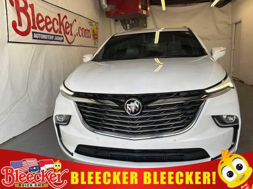 White Frost Tricoat 2023 Buick Enclave Essence FWD
