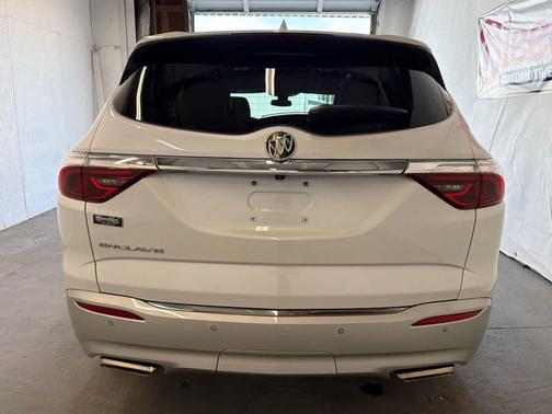 White Frost Tricoat 2023 Buick Enclave Essence FWD