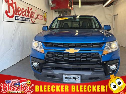 Bright Blue Metallic 2022 Chevrolet Colorado LT