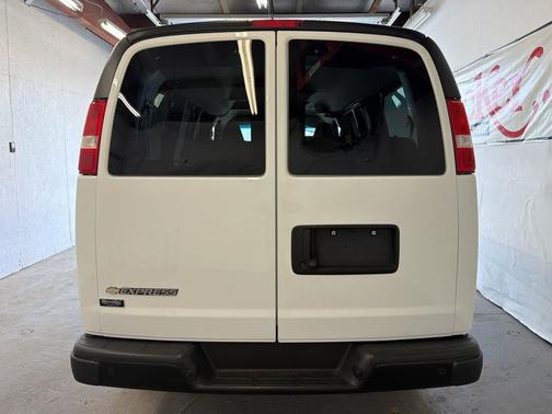 Summit White 2023 Chevrolet Express 3500 RWD 3500 Regular Wheelbase LS