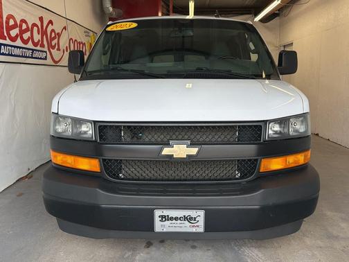 Summit White 2023 Chevrolet Express 3500 RWD 3500 Regular Wheelbase LS