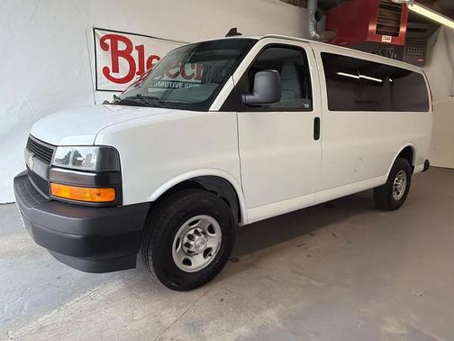 Summit White 2023 Chevrolet Express 3500 RWD 3500 Regular Wheelbase LS