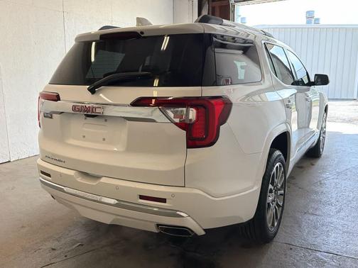 White Frost Tricoat 2023 GMC Acadia Denali