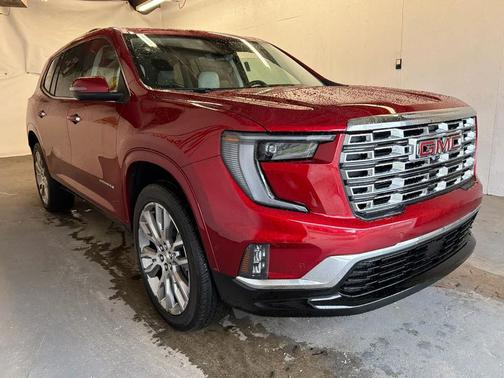 Volcanic Red Tintcoat 2026 GMC Acadia Denali