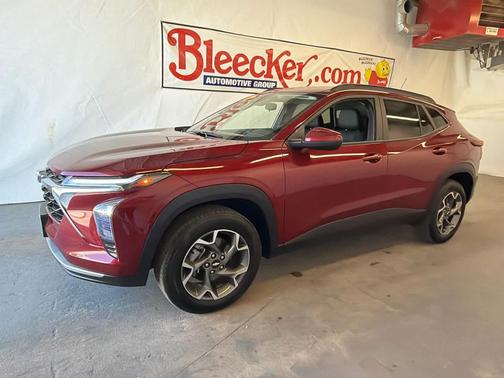 Crimson Metallic 2025 Chevrolet Trax LT