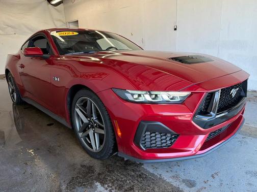 Rapid Red Metallic Tinted Clearcoat 2024 Ford Mustang GT