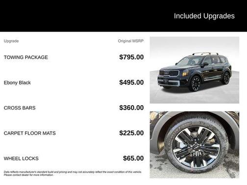 Ebony Black 2024 Kia Telluride SX