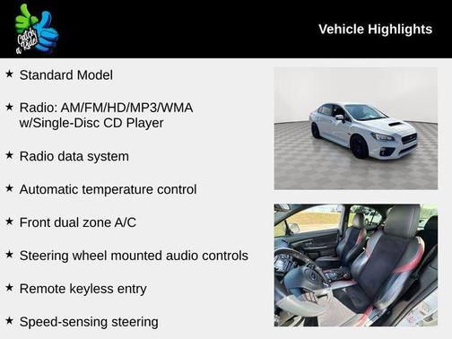 2015 Subaru WRX STI Base