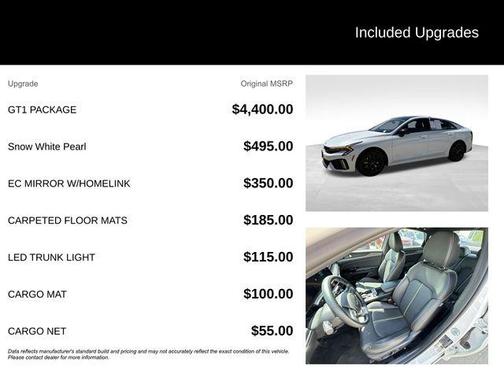 Snow White Pearl 2025 Kia K5 GT