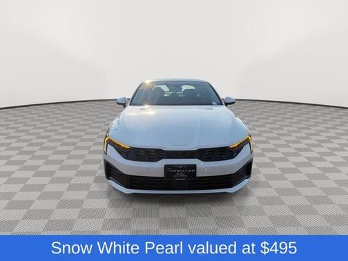 Snow White Pearl 2025 Kia K5 EX