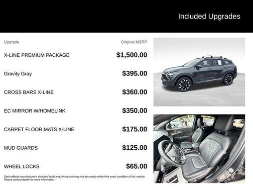 Gravity Gray 2023 Kia Sportage X-Line