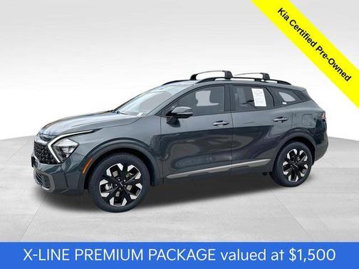 Gravity Gray 2023 Kia Sportage X-Line
