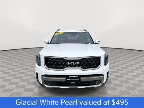 Glacial White Pearl 2023 Kia Telluride SX X-Pro