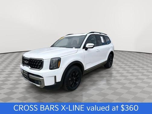 Glacial White Pearl 2023 Kia Telluride SX X-Pro