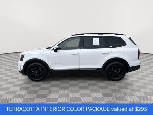 Glacial White Pearl 2023 Kia Telluride SX X-Pro