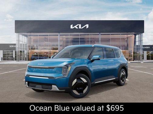 Ocean Blue 2026 Kia EV9 Wind