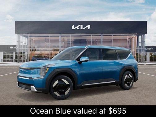 Ocean Blue 2026 Kia EV9 Wind