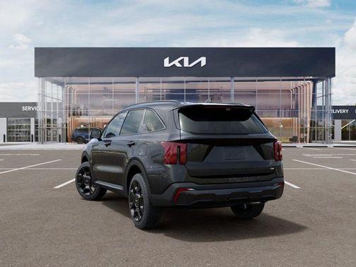 Gray 2026 Kia Sorento Hybrid X-LINE SX PRESTIGE
