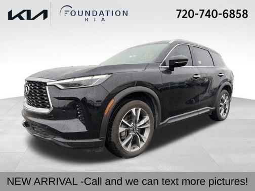 Mineral Black 2024 INFINITI QX60 Luxe