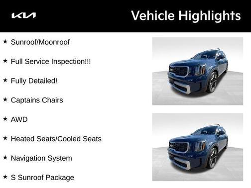 Midnight Black 2024 Kia Telluride S