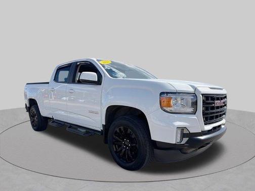 Summit White 2022 GMC Canyon Elevation