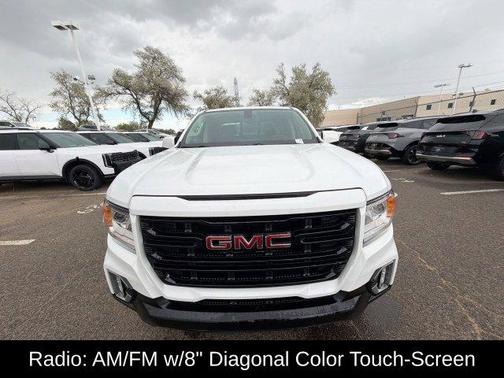 Summit White 2022 GMC Canyon Elevation