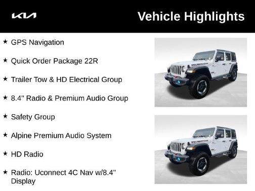 Bright White Clearcoat 2021 Jeep Wrangler Unlimited Rubicon