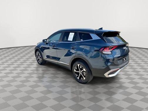 Blue 2023 Kia Sportage Hybrid EX