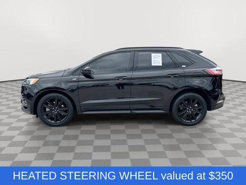 Agate Black Metallic 2022 Ford Edge ST Line