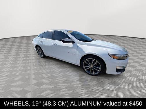 Summit White 2021 Chevrolet Malibu LT
