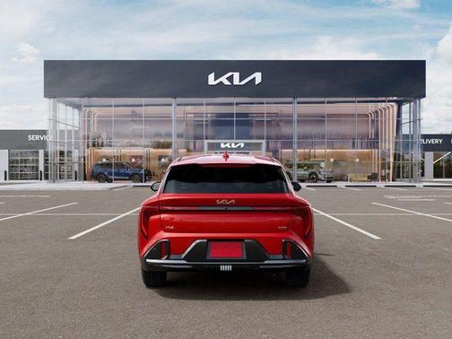 Currant Red 2026 Kia K4 GT-Line Turbo