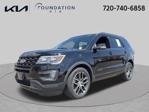 Shadow Black 2016 Ford Explorer Sport