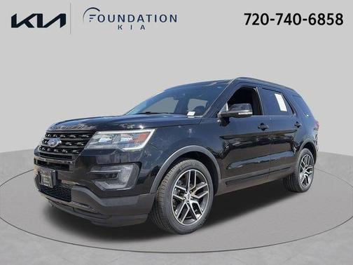 Shadow Black 2016 Ford Explorer Sport