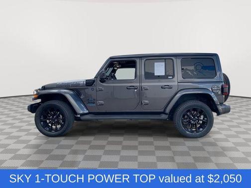 Granite Crystal Clearcoat Metallic 2021 Jeep Wrangler Unlimited 4xe Sahara
