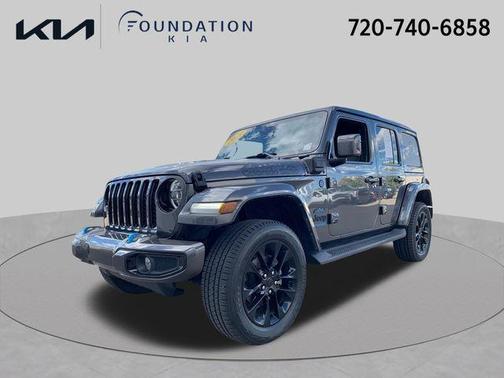 Granite Crystal Clearcoat Metallic 2021 Jeep Wrangler Unlimited 4xe Sahara