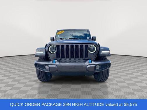 Granite Crystal Clearcoat Metallic 2021 Jeep Wrangler Unlimited 4xe Sahara