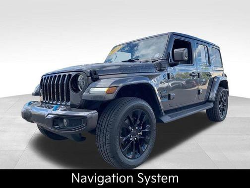 Granite Crystal Clearcoat Metallic 2021 Jeep Wrangler Unlimited 4xe Sahara SUV