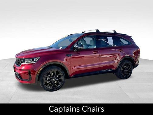 Passion Red Tintcoat 2023 Kia Sorento SX