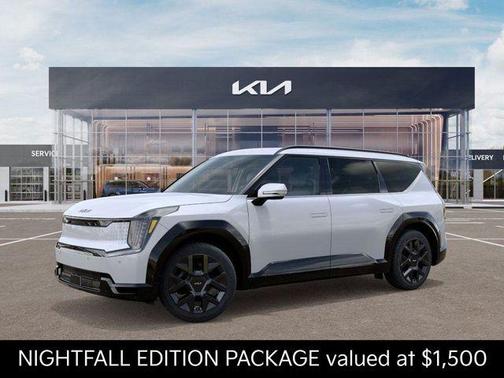 Glacial White Pearl 2026 Kia EV9 Land