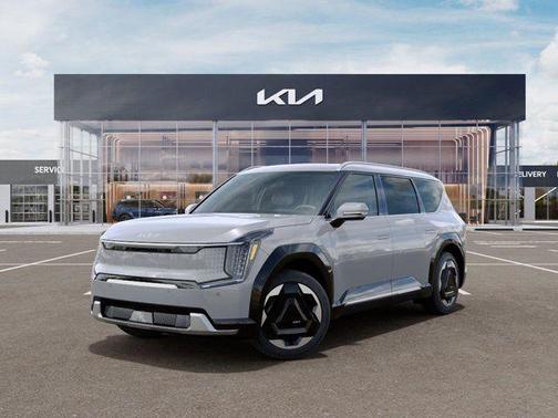 Wolf Gray 2026 Kia EV9 Land