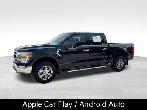 Agate Black Metallic 2021 Ford F-150 XLT