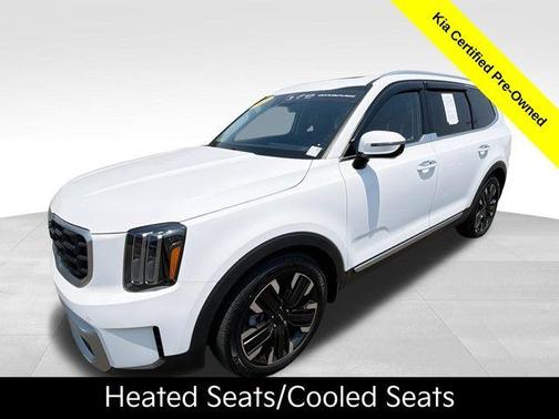 Glacial White Pearl 2023 Kia Telluride SX