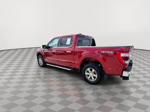 Rapid Red Metallic Tinted Clearcoat 2023 Ford F-150 Lariat