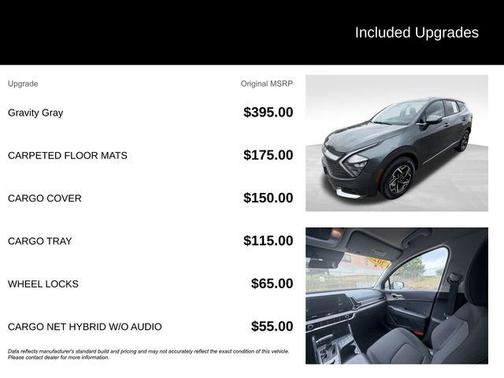 Gravity Gray 2023 Kia Sportage LX