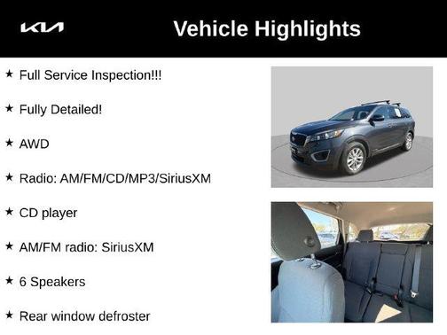Platinum Graphite 2018 Kia Sorento LX