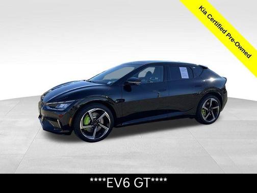 Aurora Black Pearl 2024 Kia EV6 GT