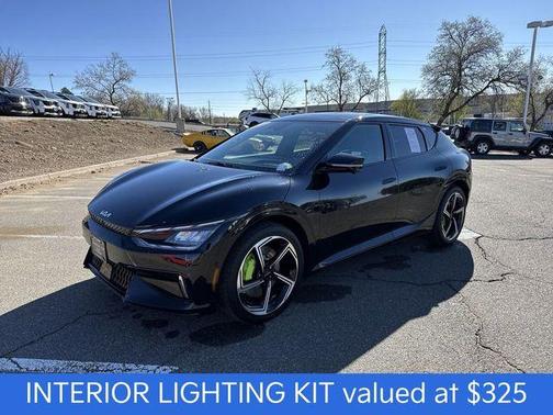 Aurora Black Pearl 2024 Kia EV6 GT