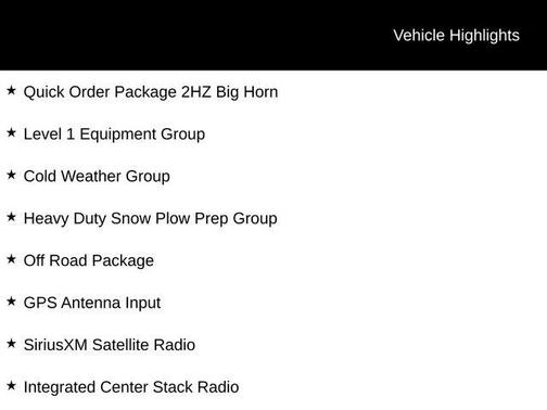 2024 RAM 2500 Big Horn