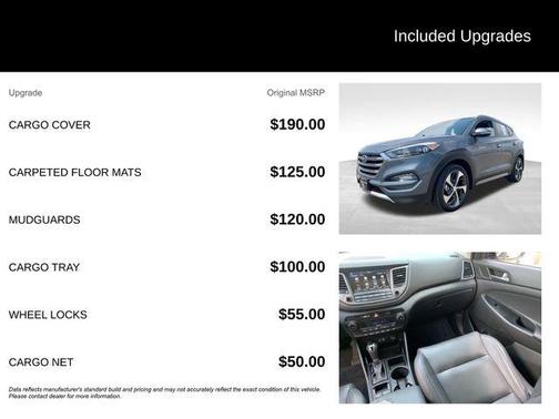 Coliseum Grey 2017 Hyundai TUCSON Limited