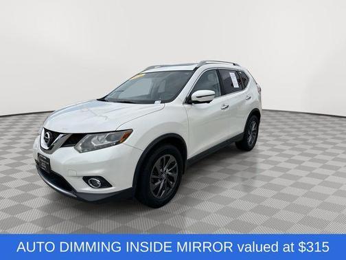 Pearl White 2016 Nissan Rogue SL